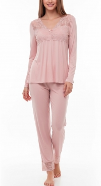 Pyjama uni pour printemps ROSE Pyjama uni pour printemps ROSE