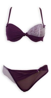 Ensemble soutien-gorge culotte (que taille 90C/40)