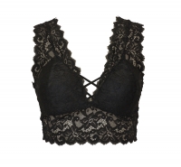 brassière femme dentelle noir