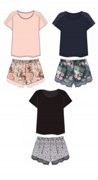Pyjama manche courte et short