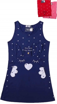 chemise de nuit coton bunny