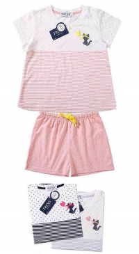 Pyjama enfant manches courtes et short