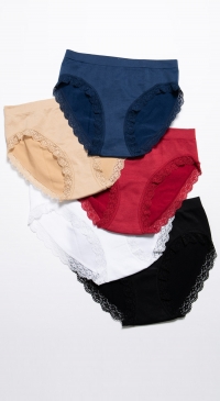 Culotte femme microfibre coloris divers