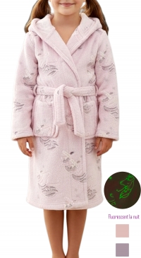 Robe de chambre enfant fluorescent