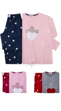 Pyjama coton molletonné