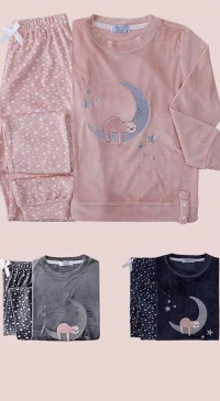 Pyjamas velours junior