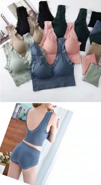 Ensemble brassière et shorty