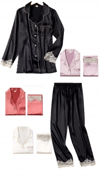 Pyjama satin&dentelle