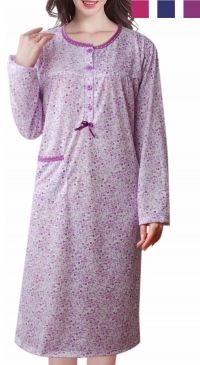 Chemise de nuit coton
