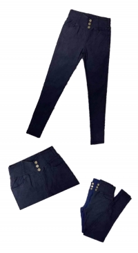 Leggings jeans délavés