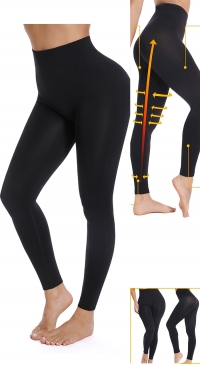 Leggings noir taille haute (S/M - L/XL- 2XL/3XL)