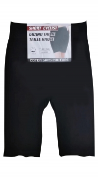 Cycliste coton grande taille (que noir)