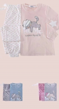 Pyjama pilou pilou fillette (dernier lot)