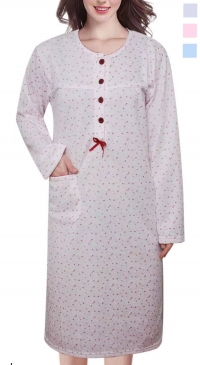 Chemise de nuit coton
