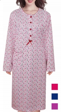 Chemise de nuit coton