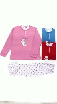 Pyjama molletonné femme