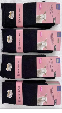 Chaussettes en laine noir