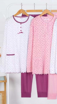 Pyjama coton pour femme grande taille