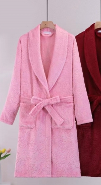 Peignoir femme pilou pilou