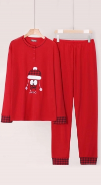 Pyjama de Noël rouge