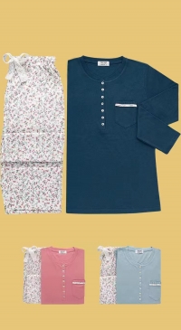 Pyjama imprimé choix de couleur