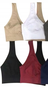 Brassières microfibre (que blanc - noir)