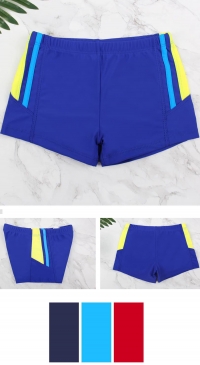 Maillot de bain tricolore enfant (que rouge et bleu)