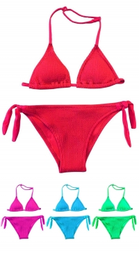 Bikini couleur fillette
