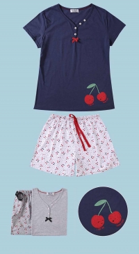 Pyjama short et tshirt coton