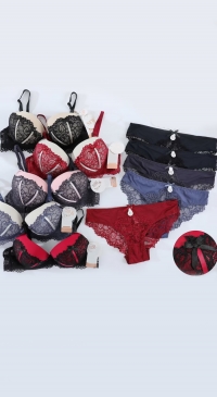 Soutien-gorge bonnet B et culotte