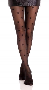 Collants à pois