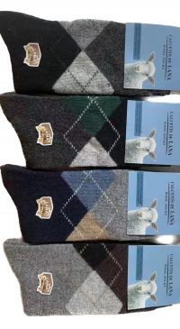 Chaussettes laine homme