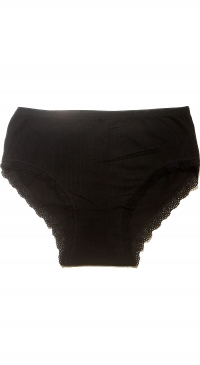 Culotte coton noir