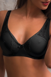 Soutien gorge sans mousse noir