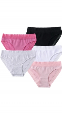 Culotte coton et dentelle