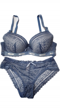 Soutien gorge bonnet B et culotte