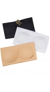 Brassière bandeaux avec mousses grande taille (du 3XL au 6XL)
