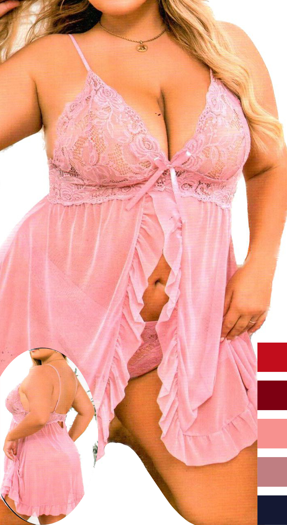 Lingerie sexy grande taille pas cher outlet