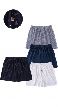 Boxer caleçon homme coton grande taille