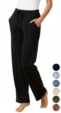 Pantalon droit taille élastique