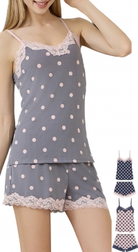 Pyjama imprimé pois