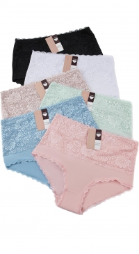 Culottes coton et dentelle grande taille
