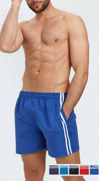 Short de bain homme rayures côtés (que XXL et XXXL)