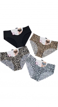 Culottes sans coutures imprimé léopard
