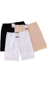 Panty microfibre avec dentelle