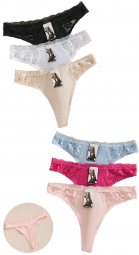 String sexy coton et dentelle