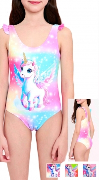 Maillots de bain 1 pièce avec licorne
