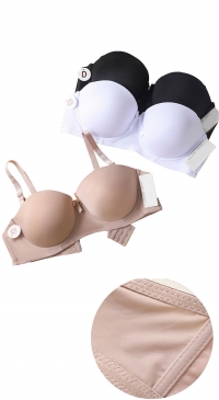 Soutien gorge bandeau invisible bonnet D