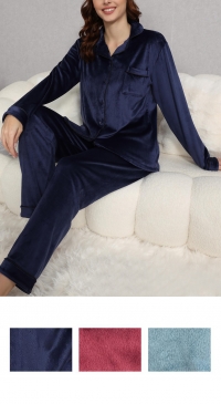 Pyjama uni polaire intérieur extérieur M au 3XL