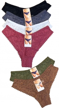 Strings brésiliens en dentelle L XL XXL